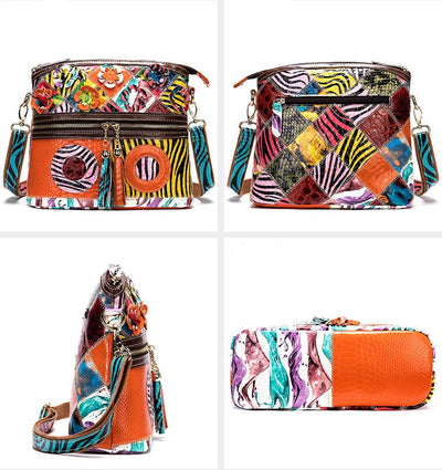 Bolso de Cuero Genuino para Mujer - Estilo Hombro Premium - Image 12