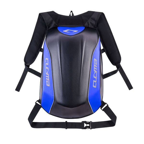 Mochila Casco Impermeable con Almacenamiento Rígido y Reflectivos de Seguridad