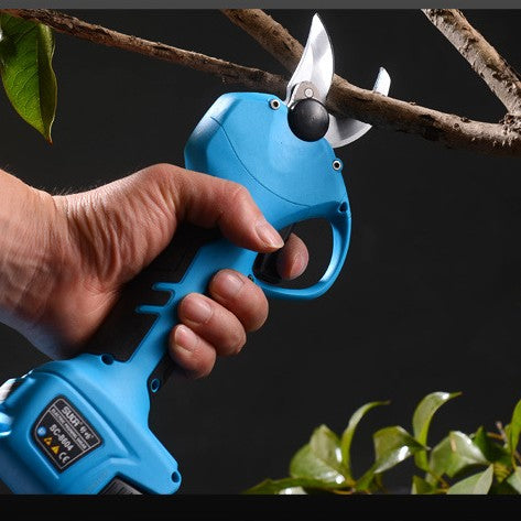 Tesoura Elétrica para Jardim - Corte Preciso de Plantas e Mudas