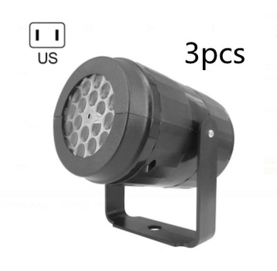 Proyector de Luces Navideñas LED con Copos de Nieve Rotatorios para Exteriores - Image 14