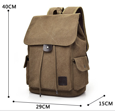 Mochila de Viaje Canvas Leisure - Estilo y Funcionalidad - Image 6