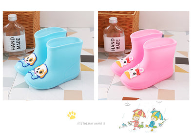 Botas de Lluvia Infantiles Cortas Antideslizantes Impermeables - Image 17