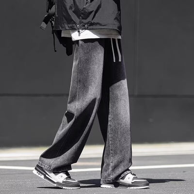 Jeans Rectos Holgados Estilo Americano para Hombre - Image 2