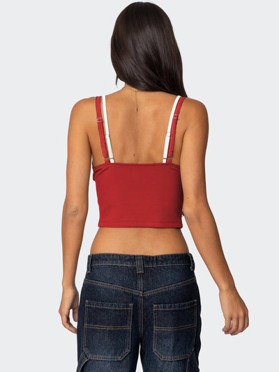Chaleco Mujer Efecto Dos Piezas con Doble Tirante - Image 12