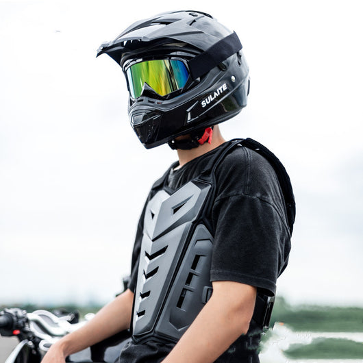 Chaleco Protector Motocross con Casco para Deportes Extremos - Image 13