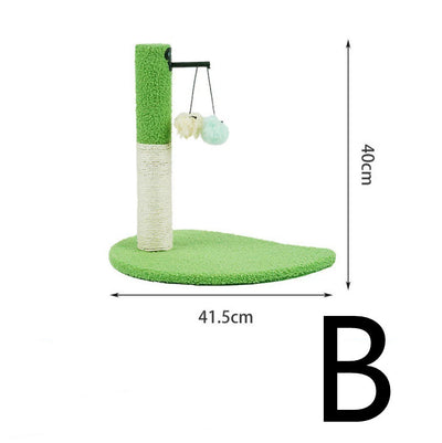 Árbol Rascador Compacto para Gatos con Columna de Sisal y Pelota Interactiva - Image 8