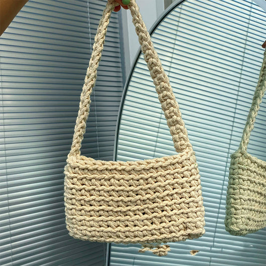 Bolsa de Hombro Única Axilar para Mujer - Diseño Minimalista Verano - Image 5