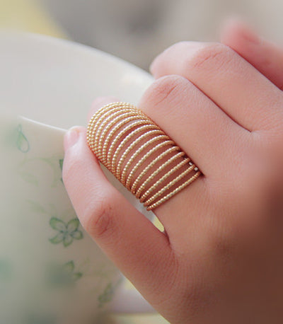 Anillo Geométrico Minimalista para Mujer - Image 2