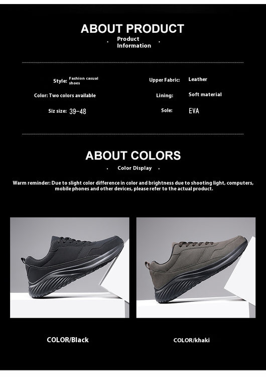 Zapatillas de Running Casual Otoño Negro con Suela Suave - Image 15