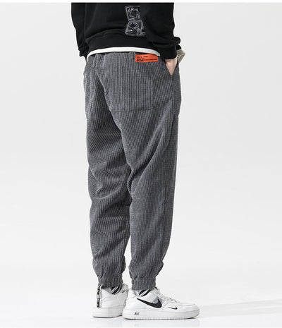 Pantalones Casuales Sueltos Estilo Hong Kong para Hombre - Image 7