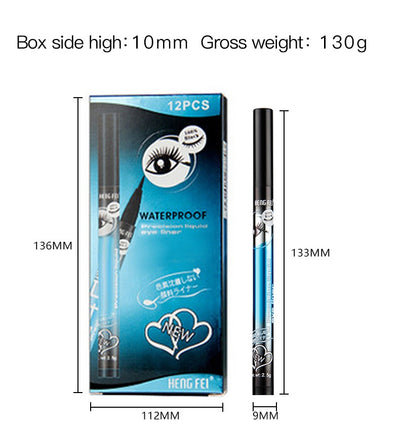 Delineador Líquido Negro Ultra Fino Resistente al Agua y Manchas - Image 7
