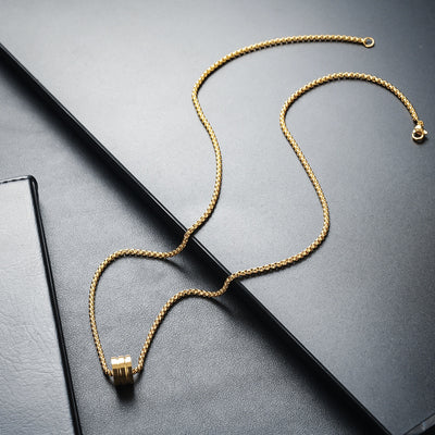 Collar de Acero Titanio para Hombre - Diseño Minimalista Que No Se Desvanece - Image 10