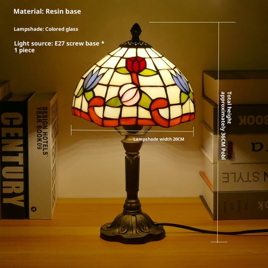Lámpara de Noche Estilo Europeo Retro para Dormitorio y Sala de Estar - Image 11