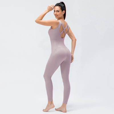 Mono Deportivo Espalda Descubierta para Yoga y Fitness - Image 12