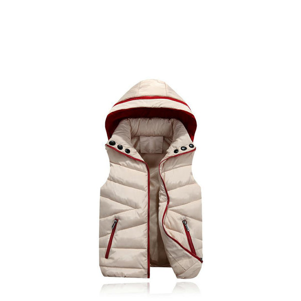 Chaleco Acolchado de Plumón para Niños - Otoño e Invierno