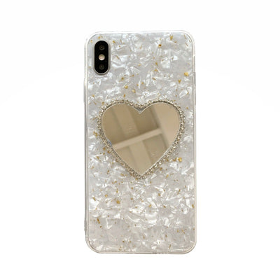 Funda para Celular con Patrón de Concha y Lámina Dorada - Image 4