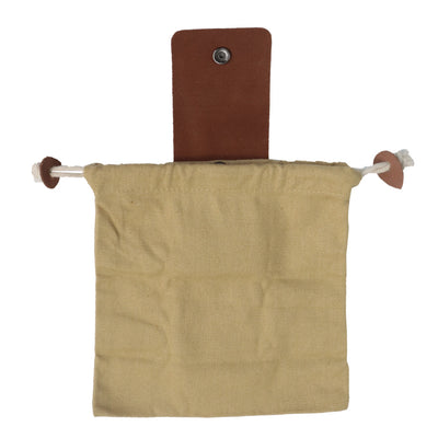 Bolsa de Recolección de Setas Canvas Plegable con Cuero - Ideal para Senderismo y Camping - Image 5