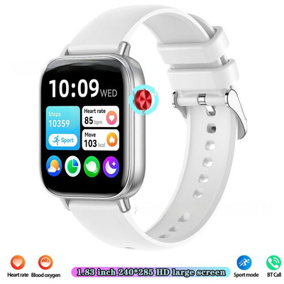 Reloj Inteligente con Monitor Cardíaco, Podómetro y Llamadas Bluetooth - Image 10
