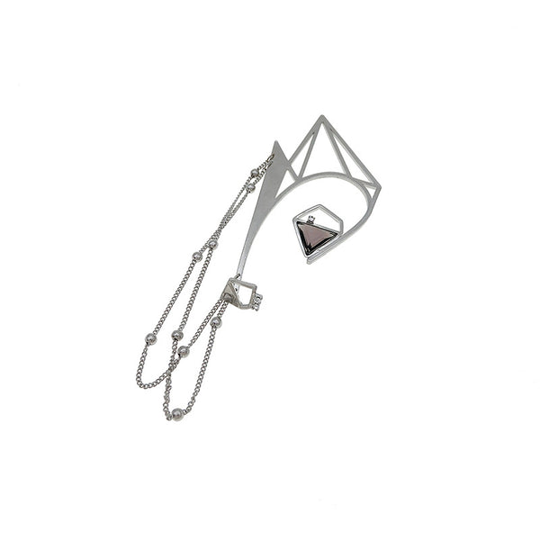 Aretes Geométricos Largos Estilo Minimalista - Image 5