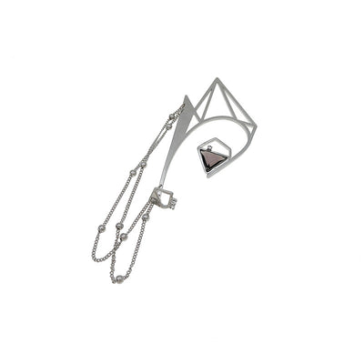 Aretes Geométricos Largos Estilo Minimalista - Image 5