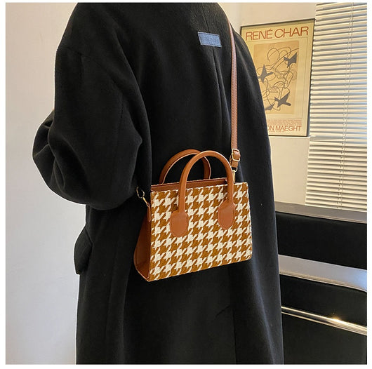 Bolso de Cuadros para Mujer - Bandolera Casual Crossbody - Image 13