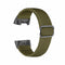 Verde Oliva Preto Para Fitbit Charge 3 Ou 4
