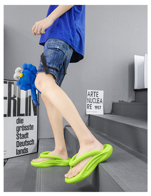 Sandalias Tipo Flip Flop para Hombre Talla Grande - Cómodas Pantuflas de Playa para Parejas - Image 11