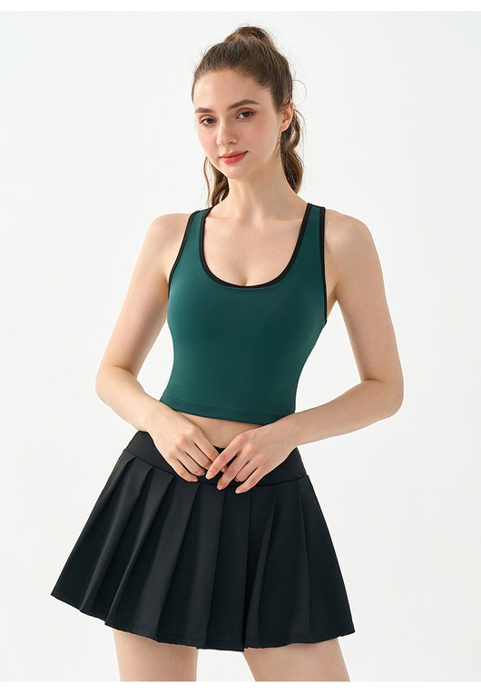 Top Deportivo Yoga con Sostén Integrado Efecto Segunda Piel - Image 17
