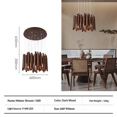 Lámpara Colgante Minimalista Moderna - Diseño Chino Contemporáneo para Salas y Comedores - Image 8