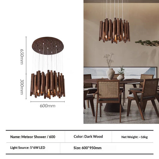 Lámpara Colgante Minimalista Moderna - Diseño Chino Contemporáneo para Salas y Comedores - Image 8