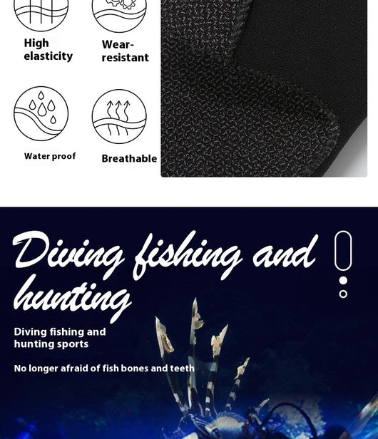 Guantes de Buceo 3.5mm con Recubrimiento Titanio - Resistentes, Cálidos y Antideslizantes - Image 8