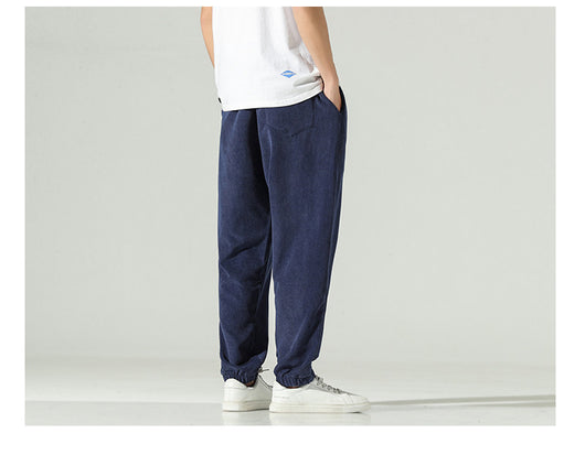 Pantalones Harem Hombre Primavera Verano con Bordado Chino - Image 14
