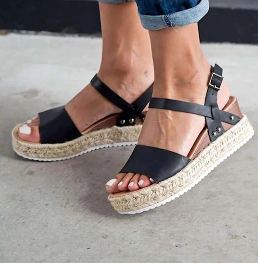 Sandalias de Tacón con Suela de Cáñamo - Image 18