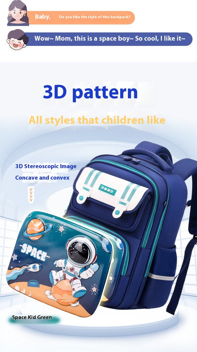 Mochila Escolar Impermeable Ultraligera de Gran Capacidad para Estudiantes - Image 7