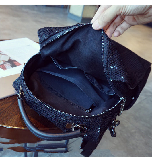Mochila Mesh Transpirable Fashion Personality para Mujer - Image 4