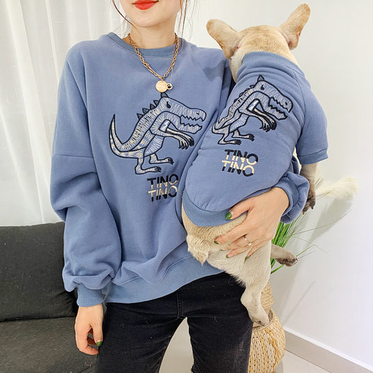 Abrigo Térmico para Mascotas y Dueños - Conjunto Familiar Invierno con Forro de Terciopelo - Image 2