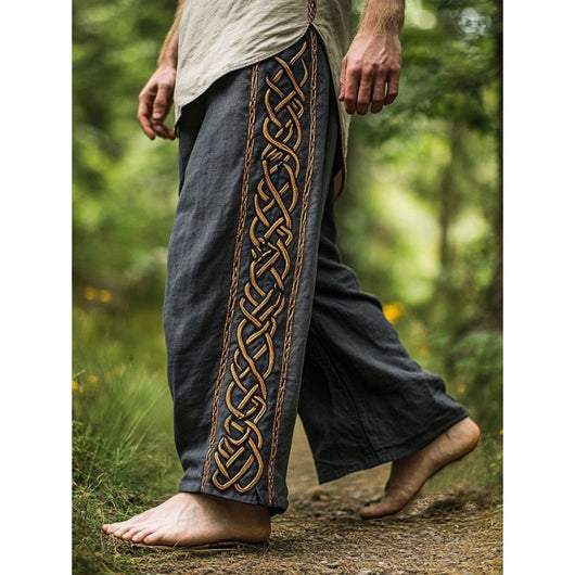 Pantalones Holgados Modernos para Hombre - Corte Ancho y Relajado - Image 5
