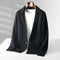 Cardigan de Cachemira para Hombre - Suéter Grueso Business Casual