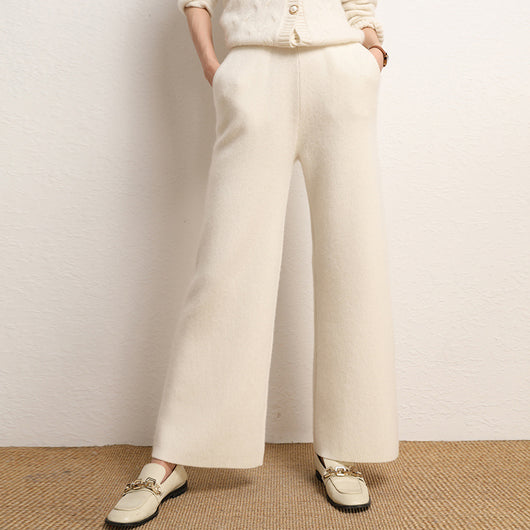 Pantalones Rectos Casuales de Temperamento Elegante para Mujer - Image 12