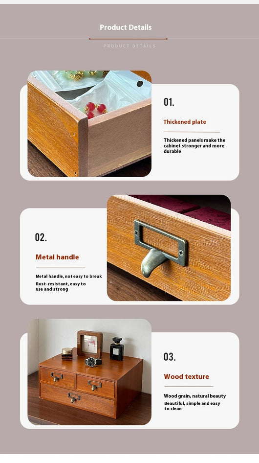 Organizador de Escritorio en Madera para Artículos y Papelería - Image 12
