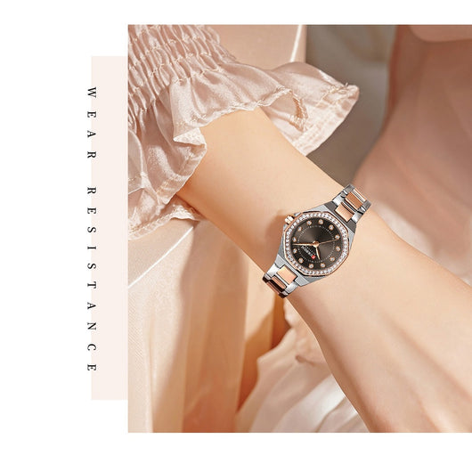 Reloj Elegante Impermeable con Cristales Decorativos - Image 24