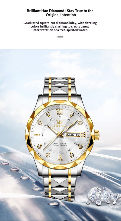 Reloj de Negocios OLEVS para Hombre con Esfera Luminosa y Resistencia al Agua - Image 14