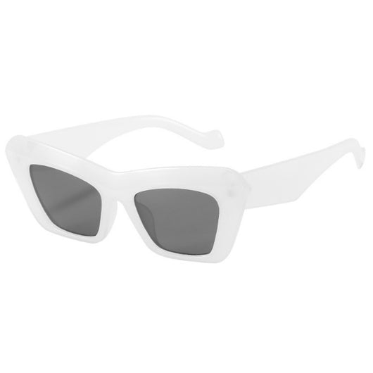 Gafas de Sol Retro Hip Hop Ojo de Gato Triangular para Mujer - Image 6