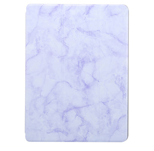 Funda Tri-fold para Tablet 9" con Ranura para Bolígrafo y Diseño Marmolado - Image 8