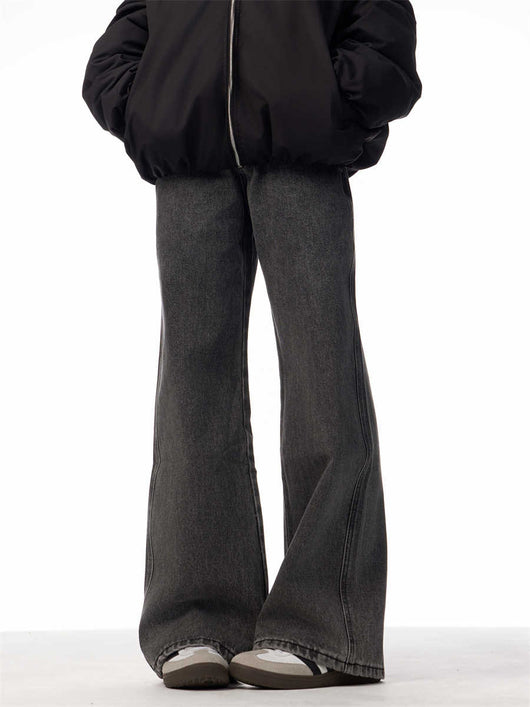 Jeans Vintage Gris Carbón Desgastado - Estilo Primavera - Image 4