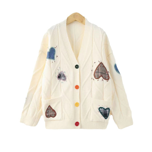 Cardigan Suelto de Punto Retorcido para Mujer - Otoño e Invierno - Image 5
