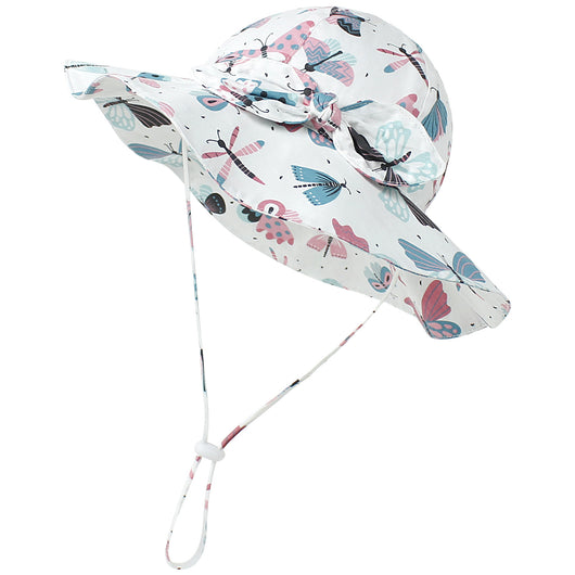 Gorro de Bebé Verano Algodón Floral Estilo Europeo - Image 35