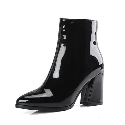 Botas Trendy Talla Grande Estilo Europeo y Americano para Mujer - Image 4