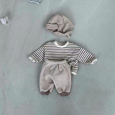Sudadera Holgada a Rayas para Niña - Comodidad Casual - Image 14