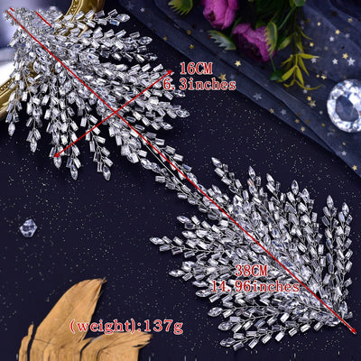 Diadema Brillante con Cristales - Ideas de Peinado Elegante - Image 7